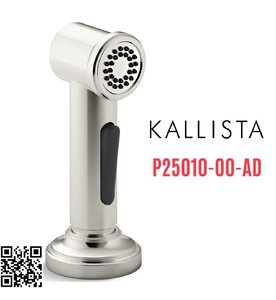 Vòi xịt chậu rửa bát 1 chức năng Nickel Kallista P25010-00-AD
