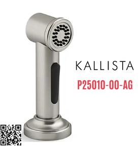 Vòi xịt chậu rửa bát 1 chức năng Nickel Kallista P25010-00-AG