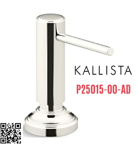 Lọ đựng xà phòng màu Nickel Kallista P25015-00-AD