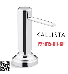 Lọ đựng xà phòng màu Chrome Kallista P25015-00-CP