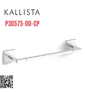 Thanh treo khăn đơn 12" màu Chrome Kallista P30575-00-CP