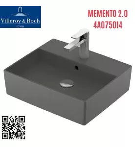 Chậu rửa lavabo Đức Villeroy-boch Memento 2.0 4A0750i4