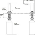 Lọ đựng xà phòng màu Nickel Kallista P25015-00-AD