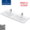 Chậu rửa lavabo Đức Villeroy-boch Subway 3.0 4A71D5RW