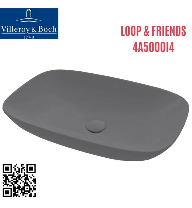 Chậu rửa lavabo dương bàn Đức Villeroy-boch Loop & Friends 4A5000R7