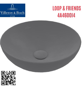 Chậu rửa lavabo dương bàn Đức Villeroy-boch Loop & Friends 4A4600i4