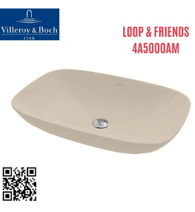 Chậu rửa lavabo dương bàn Đức Villeroy-boch Loop & Friends 4A5000AM