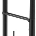 Vòi chậu rửa bát nóng lạnh dây rút màu đen Kallista P23174-LV-BL