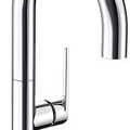 Vòi chậu rửa bát nóng lạnh đen Kallista P23175-LV-BL