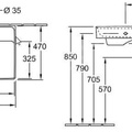 Chậu rửa lavabo Đức Villeroy-boch Collaro 4A33C101