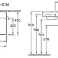 Chậu rửa lavabo Đức Villeroy-boch Collaro 4A33C1RW