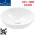 Chậu rửa lavabo dương bàn Đức Villeroy-boch Loop & Friends 4A4600RW