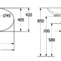Chậu rửa lavabo dương bàn Đức Villeroy-boch Loop & Friends 4A4800i4
