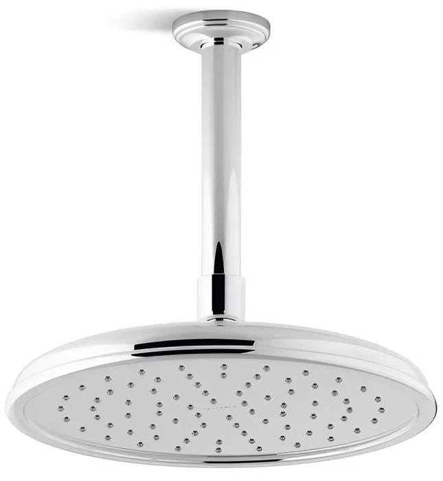 Bát sen tắm phun mưa tròn Nickel Kallista P21540-00-AD