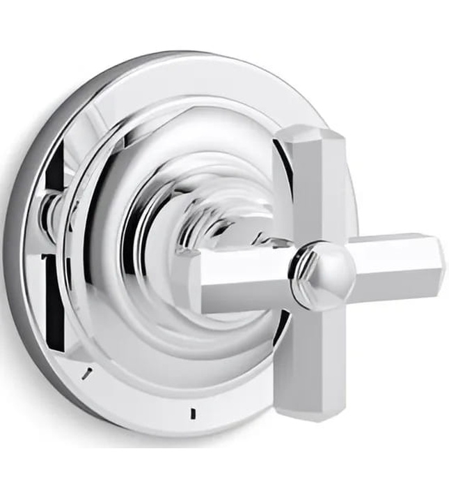 Mặt nạ điều khiển âm lượng sen tắm Chrome Kallista P22713-CR-CP