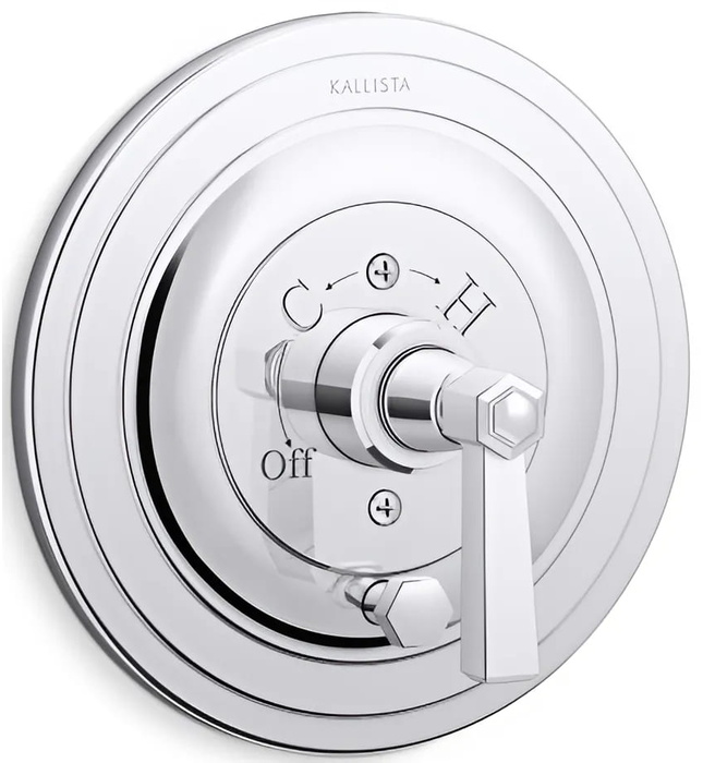 Mặt nạ điều khiển đơn và chuyển hướng Chrome Kallista P22716-LX-CP