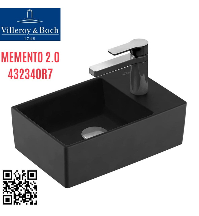 Chậu rửa lavabo Đức Villeroy-boch Memento 2.0 432340R7