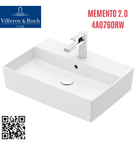 Chậu rửa lavabo Đức Villeroy-boch Memento 2.0 4A0760RW