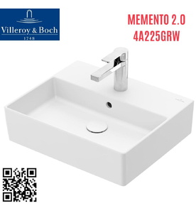 Chậu rửa lavabo Đức Villeroy-boch Memento 2.0 4A225GRW