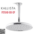 Bát sen tắm phun mưa tròn màu Chrome Kallista P21540-00-CP