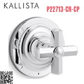 Mặt nạ điều khiển âm lượng sen tắm Chrome Kallista P22713-CR-CP