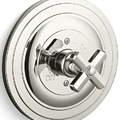Mặt nạ điều khiển đơn sen tắm âm tường Nickel Kallista P22715-XX-AD