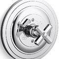Mặt nạ điều khiển đơn sen tắm âm tường Chrome Kallista P22715-XX-CP