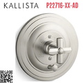 Mặt nạ điều khiển đơn và chuyển hướng Nickel Kallista P22716-XX-AD