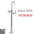 Vòi bồn tắm đặt sàn 1 chân Chrome Kallista P22729-00-CP