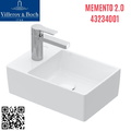 Chậu rửa lavabo Đức Villeroy Boch Memento 2.0 43234001