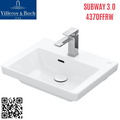 Chậu rửa lavabo Đức Villeroy-boch Subway 3.0 4370FFRW