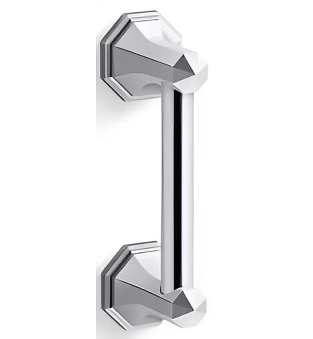 Tay nắm cửa kính phòng tắm màu Nickel Kallista P31003-PL-AD