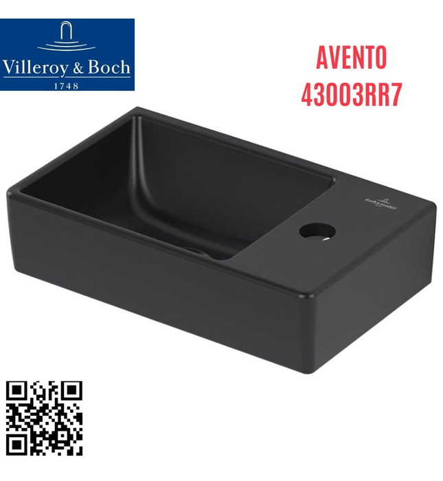 Chậu rửa lavabo Đức Villeroy-boch Avento 43003RR7