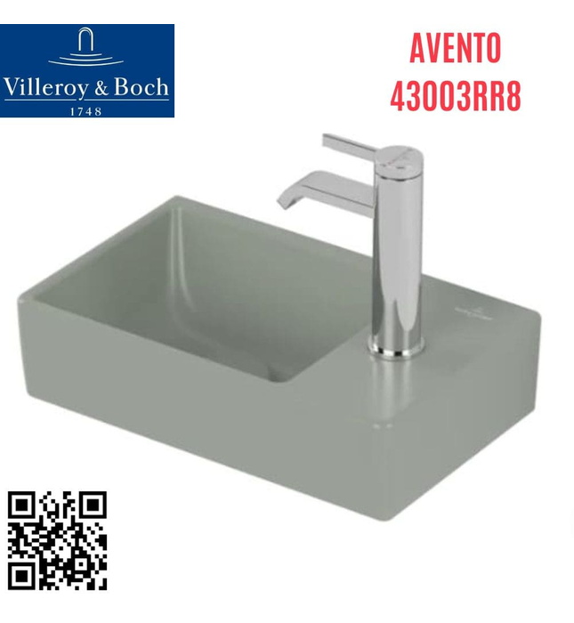Chậu rửa lavabo Đức Villeroy-boch Avento 43003RR8