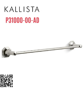 Thanh treo khăn đơn 24" màu Nickel Kallista P31000-00-AD