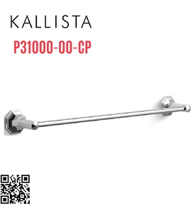 Thanh treo khăn đơn 24" màu Chrome Kallista P31000-00-CP