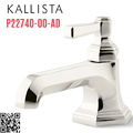 Vòi chậu rửa mặt nóng lạnh 1 chân Nickel Kallista P22740-00-AD