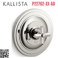 Mặt nạ điều chỉnh nhiệt độ sen tắm Nickel Kallista P22762-XX-AD