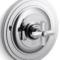 Mặt nạ điều chỉnh nhiệt độ sen tắm Chrome Kallista P22762-XX-CP
