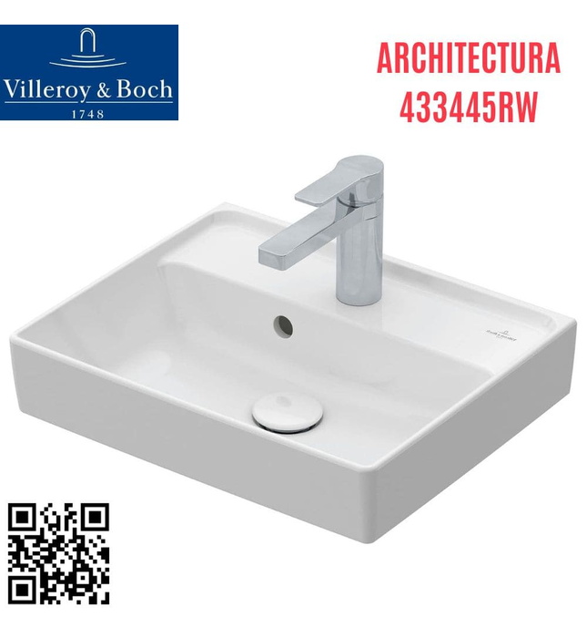 Chậu rửa lavabo Đức Villeroy-boch Collaro 433445RW