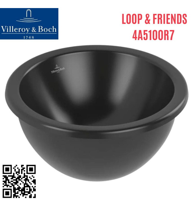Chậu rửa lavabo Đức Villeroy-boch Loop & Friends 4A5100R7