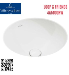 Chậu rửa lavabo Đức Villeroy-boch Loop & Friends 4A5100RW