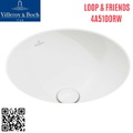 Chậu rửa lavabo Đức Villeroy-boch Loop & Friends 4A5100RW
