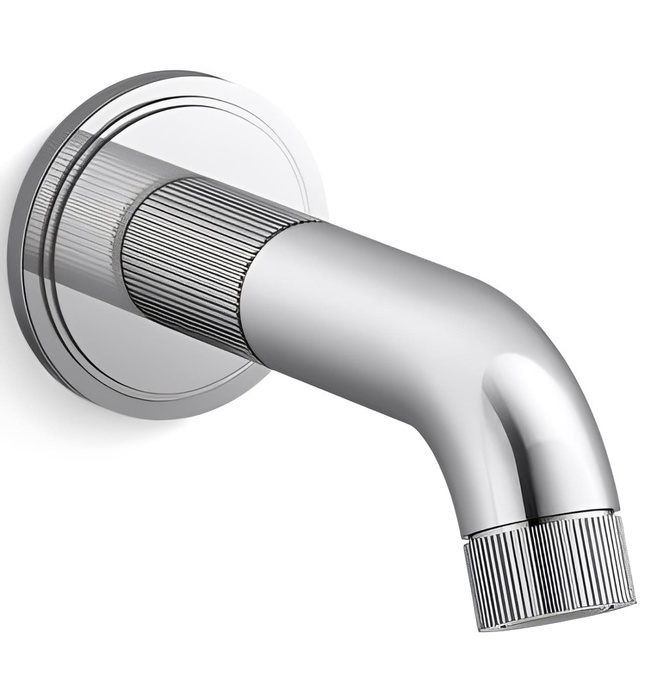 Vòi xả bồn tắm âm tường vàng Kallista P80238-00-BAF