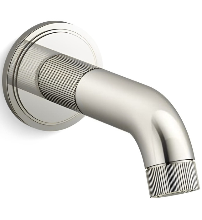 Vòi xả bồn tắm âm tường vàng Kallista P80238-00-BAF