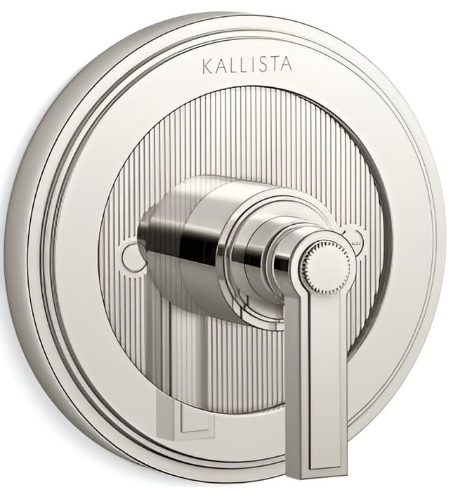 Mặt nạ điều chỉnh nhiệt độ sen tắm chrome Kallista P80240-LV-CP