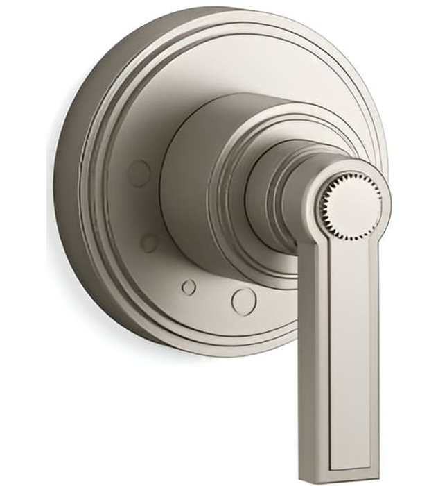 Mặt nạ điều khiển âm lượng sen tắm nickel Kallista P80241-LV-BN