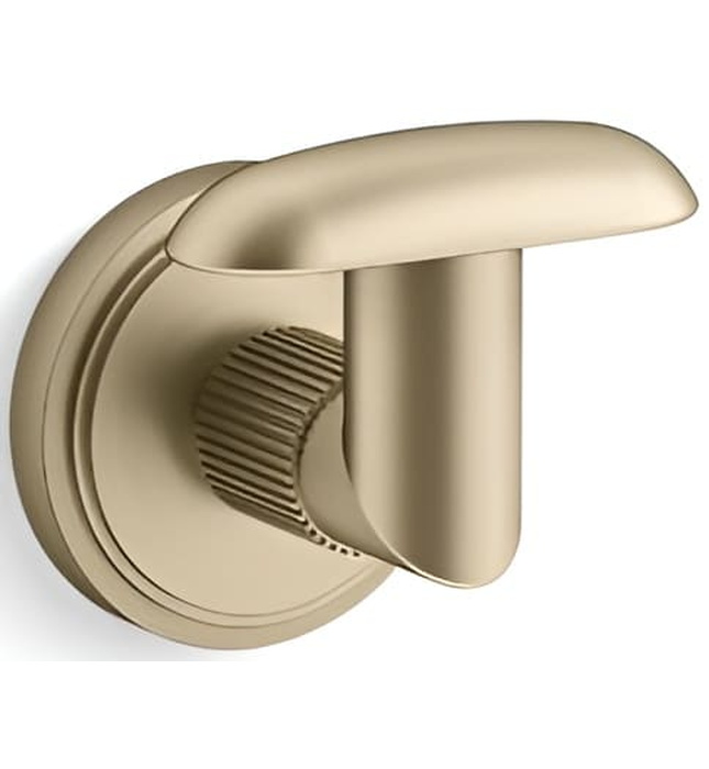 Móc treo tường đơn màu nickel Kallista P80247-00-BN