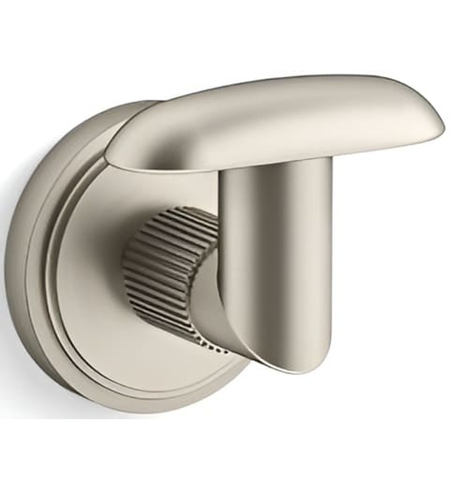 Móc treo tường đơn màu nickel Kallista P80247-00-SN