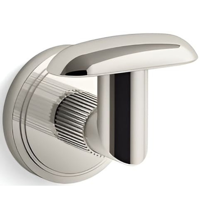 Móc treo tường đơn màu nickel Kallista P80247-00-BN